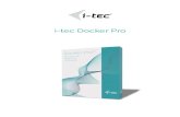 i-tec Docker Pro · i-tec Docker Pro is a software extension compatible with all computers with Windows 10 OS. Some features of the software (particularly cloning the MAC address
