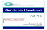 Candidate Handbook COHN-S › sites › default › files › ABOHN... · The work of ABOHN is managed by an Executive Director and is governed by a Board of Directorscomposed of