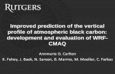 Improved prediction of the vertical profile of atmospheric ... · Improved prediction of the vertical profile of atmospheric black carbon: development and evaluation of WRF CMAQ Annmarie
