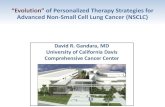 “Evolution” of Personalized Therapy Strategies for ... … · “Evolution” of Personalized Therapy Strategies for Advanced Non-Small Cell Lung Cancer (NSCLC) ... Positive Squamous