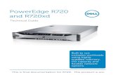 PowerEdge R720 and R720xd - Dell€¦ · Key technologies Key technologies featured on the PowerEdge R720 and R720xd systems are detailed in Table 1. Table 1. Key technologies Key