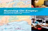 Running On Empty · 2013-05-31 · Running on Empty: The Failure to Teach K-12 Computer Science in the Digital Age | 7 computer science outcomes might be found if they do exist in