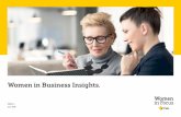 Women in Business Insights. - CommBank€¦ · Women in usiness Insights. June 2019. About the Women in Business Insights Report. The findings in the Women in Business Insights Report