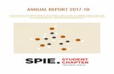 ANNUAL REPORT 2017-18 - SPIE Homepage...ANNUAL REPORT 2017-18 In accordance with SPIETI bylaws, this chapter report works as a display book to show our research interest, social activities