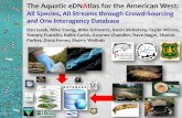 All Species, All Streams through Crowd-Sourcing …...The aquatic eDNAtlas for the American West: All species, all streams through crowd-sourcing and one interagency database. Idaho