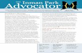 Advocator THE Inman Park · Dad’s Garage once provided uncommon live performances, can we not build an even better theater district in the heart of Little Five ... publishes letters
