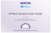 InPlace Student User Guide · Mozilla Firefox or Chrome. Some usability issues have been observed in Safari on Mac OS and iOS. • Disable pop-up blockers and any browser plugins