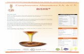 Complementos Alimenticios S.A. de C.V. › wp-content › ...Complementos Alimenticios S.A. de C.V. *“The nutritional information is given to the best of our knowledge. It is the