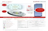 DOWNLIGHT SYSTEM ZHAGA with PI-LED ECG€¦ · The PI-LED DOWNLIGHT SYSTEM Zhaga with PI-LED ECG is tested according to the applicable standards (see Standards). Corresponding standard