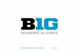 Big Ten Academic Alliance Identity Guidelines , 2016€¦ · Alliance to use the Big Ten Academic Alliance logo in accordance with the guidelines outlined in this manual. The intent