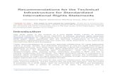 Recommendations for the Technical Infrastructure for ... · Recommendations for the Technical Infrastructure for Standardized International Rights Statements International Rights