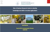 Role of Nuclear Research Centre to develop knowledge and ... 10 … · Role of Nuclear Research Centre to develop knowledge and skills in nuclear applications Water Isotope Hydrology,