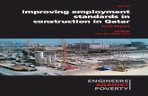 July2014 Improving employment standards in construction in ... · Improving employment standards in construction in Qatar FinalReport Jill Wells withBernadineFernz July2014