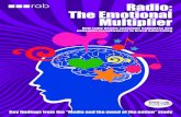 Radio: The Emotional Multiplier - RAB.comrab.com › public › reports › Radio_the_Emotional_Multiplier...Radio: The Emotional Multiplier How radio boosts consumer happiness and
