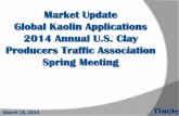 Market Update Global Kaolin Applications 2014 Annual U.S ... â€؛ ~usclayproducers â€؛ .PDF â€؛ 2014