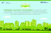 GREEN LEASE LEADERS: USING THE LEASE TO GALVANIZE LANDLORD- TENANT ENGAGEMENT … · 2019-12-12 · in 1995, the Los Angeles-based company began incorporating green lease language