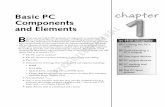 Basic PC chapter Components - Wiley › images › db › pdf › 9780471755494… · Basic PC Components and Elements B efore you can build a PC properly, it’s important to understand