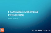 E-COMMERCE MARKETPLACE INTEGRATIONS · EXPERTEK INTEGRATIONS •Designed for CloudSuite and SX.e 11 •CSD/SX.e API and ION BODs •Integration services are cloud-based and multi-tenant