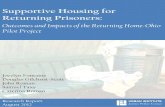 Supportive Housing for Returning Prisoners...Supportive Housing for Returning Prisoners—RHO Evaluation iii | P a g e Executive Summary Introduction The Returning Home—Ohio (RHO)