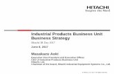 Industrial Products Business Unit Business Strategy€¦ · motor-driven compressors Japan, Asia, and China: Automotive, machine tools, conveyance Japan and Asia: Public, etc. Market