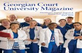 Georgian Court University Magazine · University Magazine President’s Annual Report 2015–2016 & Honor Roll of Donors. 2 | WINTER 2016—2017 Through Pathways and Partnerships,