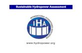 Sustainable Hydropower Assessment€¦ · 2.CDM activity 3.WCD recommendations ... 5.Performance assessment 6.Proposed sector standard 7.Conclusion. Growth in Electricity Generation