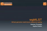 Hannes Pouseele Applied Maths - APHL › conferences › proceedings...Hannes Pouseele Applied Maths . Introduction Goals The wgMLST analysis strategy Why you should like the wgMLST