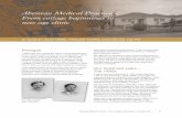 Abesway Medical Practice – From cottage beginnings to new ... · Abesway Medical Practice – From cottage beginnings to new age clinic 2 was not established until 1962. The medical