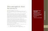 Strategies for Science - floridaipdae.org€¦ · Strategies for Science Integrating Science Science is everywhere. It is an integral part of each of our lives. From the time we turn