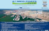 6th MED Ports 2018 - ASAMAR Session 1 Session 2 Session 3 Session 4 Session 5 Session 6 Conference Delegates Refreshment Breaks During the event, refreshments will be served three