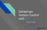 Databinge: Version Control with Git - Brain Circuits...E Talk: 1. What is Version Control? 2. Why should I use it? 3. Git 4. GitKraken Tutorial: 1. Sign up for a git account 2. Basic
