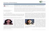 Chemical conversion pathways for carbohydratesszolcsanyi/education/files... · Chemical conversion pathways for carbohydrates Chandrani Chatterjee,* Frances Pong* and Ayusman Sen*