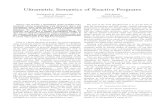 Ultrametric Semantics of Reactive Programs€¦ · Ultrametric Semantics of Reactive Programs Neelakantan R. Krishnaswami Microsoft Research  Nick Benton