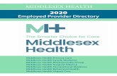 2020 - Middlesex Health › benefits › docs › MH_Directory_2020.pdf · Alexandra Stanford, MD 1st yr. Resident All Ages FAMILY MEDICINE Middlesex Health Family Medicine Domenic