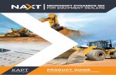 PRODUCT GUIDE - naxtsolution.com€¦ · PRODUCT GUIDE. OUR CUSTOMERS SAY “We want to grow and we want to enhance our processes, and I believe NAXT is the most credible option to
