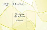 Laws of the Game for the 21st Centurystatic-3eb8.kxcdn.com/documents/270/LotG_2017_18... · The electronic version of the Laws of the Game 2017/18 and supporting documents can be