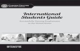 International Students Guide - Illinois State · International Students Guide. 1. Strategies for Seeking Employment in the U.S. ... Start early - Because of the legal issues that