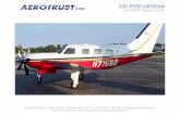 Corp. 2001 PIPER MERIDIAN Serial: 4697081 Registration: N71562 › uploads › 5 › 2 › 9 › 1 › 52911781 › aerotrust... · 2019-11-15 · 2001 PIPER MERIDIAN These specifications