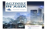 ACTIVIST INVESTING IN ASIA - Oasis Management CompanyACTIVIST ACTIVIST INVESTING IN ASIA INVESTING IN ASIA Japan˜Constructivism. Activist investing in Asia 2 ... Activist Investing