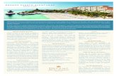 DREAMS PUERTO AVENTURAS - AMResorts · Dreams Puerto Aventuras Resort & Spa se encuentra situado en la costa sureste de la península de Yucatán, con una hermosa vista al mar y una