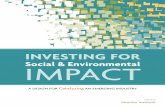 INVESTING FOR - RS Group Asia · 2016-05-10 · CLEAN TECHNOLOGY—Once a niche interest of philanthropists, the sector has grown tremendously, with $148.4 billion of new investments