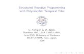 Structured Reactive Programming with Polymorphic …Structured Reactive Programming with Polymorphic Temporal Tiles Author-0.5cm [width=2cm]Poset-Transparent.png 0.2cm S. Archipoff