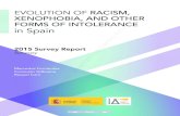 EVOLUTION OF RACISM, XENOPHOBIA, AND …...This is a summary of the 2015 survey report Evolution of Racism, Xenophobia, and Other Forms of Intolerance in Spain, by Mercedes Fernández,