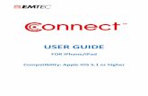 USER GUIDE - EMTECon your iPhone/iPad. If no movie player is available on your iPhone/iPad, you can download one on the App Store. Many movie players are available for free. To play