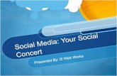 Social Media: Your social concert - MemberClicks › assets › north-texas... · Social Concert Good artists don’t just play to play. They play to connect. They play what the audience