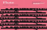 SYLLABUS EDITION - Jennifer Cluff · Getting Started What’s New? † The Flute Syllabus, 2010 Edition now features all grades, with the addition of new grades Preparatory, Grades