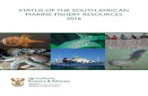 STATUS OF THE SOUTH AFRICAN MARINE FISHERY RESOURCES 2016 › doaDev › sideMenu › fisheries › 03... · Status of the South African marine fishery resources 2016. Cape Town: