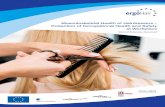 Musculoskeletal Health of Hairdressers – Protection of ...€¦ · Objective Hairdressers are exposed to conditions that can cause or exacerbate musculoskeletal disorders (MSD).