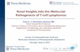 Novel Insights into the Molecular Pathogenesis of T -cell ... · 2016 World Health Organization . Mature T-cell neoplasms. Cutaneous. Primary cutaneous CD8+ aggressive epidermotropic