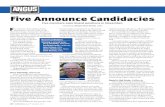 Five Announce Candidacies - American Angus Associationvision of devotion to excellence in Angus cattle production. Numerous domestic and international visitors are hosted at the ranch